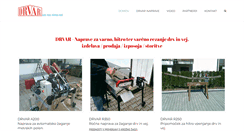 Desktop Screenshot of drvar.eu